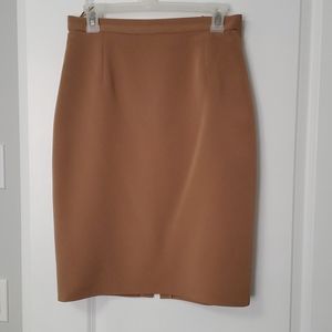 Brown dress skirt